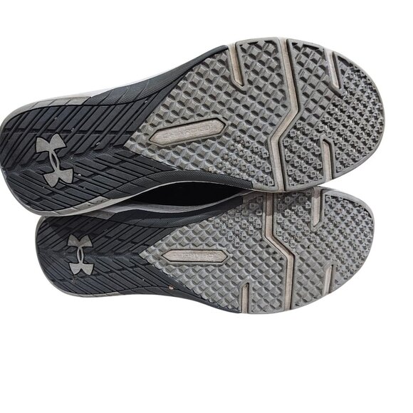 Under Armour Charged Commit 3 Mens Training Shoes Size 12 Black/White Lightweigh - Picture 7 of 7